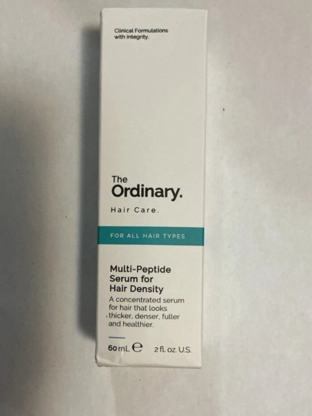 The Ordinary Multi-Peptide Serum for Hair Density 60ml 2oz New Sealed